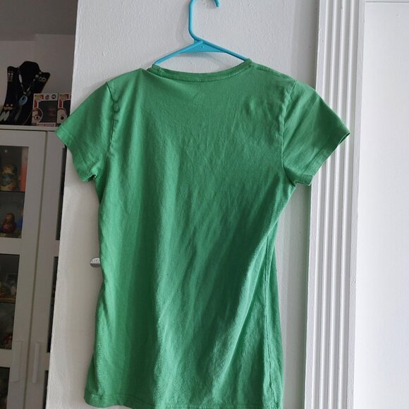 North Face Green T Shirt Comfort T's Summer Cool Airy Comfort Fits - Picture 3 of 8